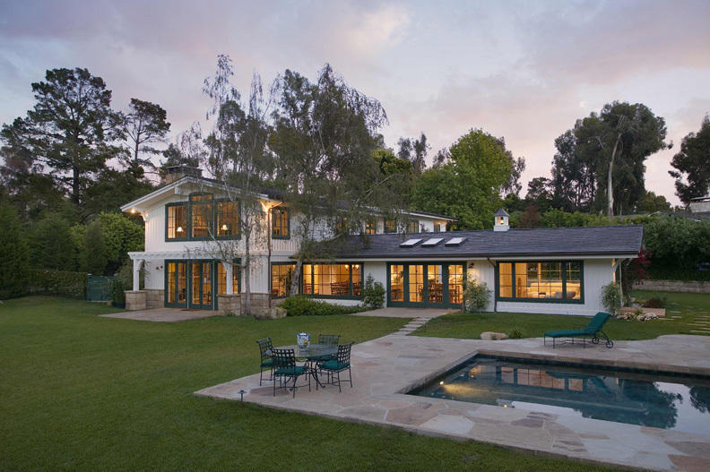 461 Live Oaks Road Montecito, CA 93108 - Photo 9 of 9 a swimming pool view with a seating space and garden view