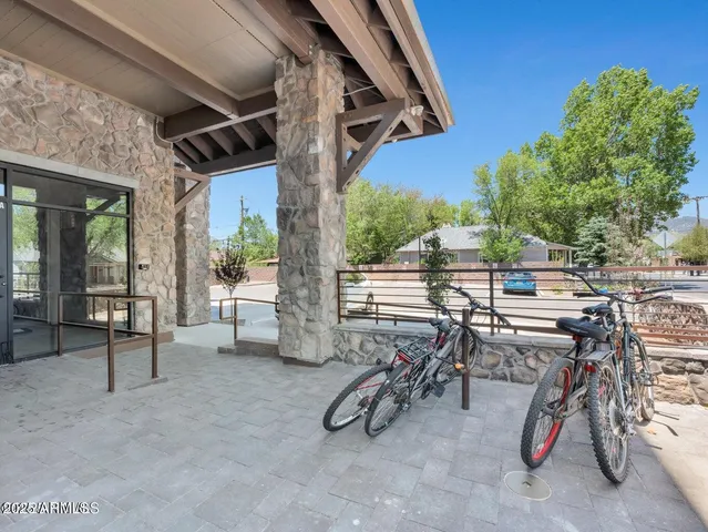 a view of an outdoor space with porch