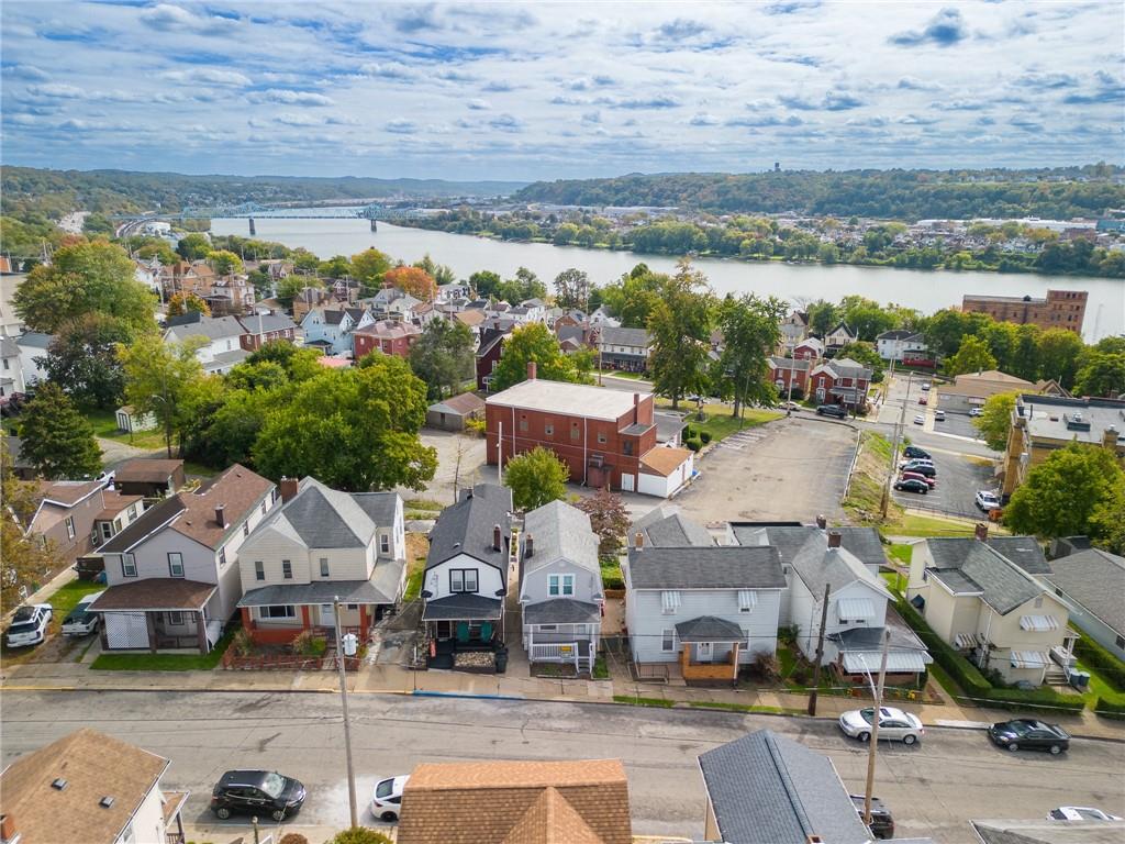 431 East Washington Street Rochester, PA 15074 - Photo 4 of 32 an aerial view of multiple house