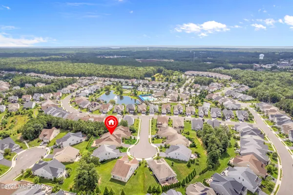 an aerial view of a