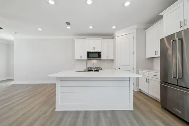 wooden floor in an empty room