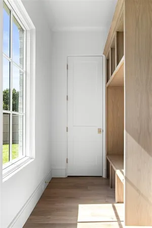 a view of an entryway