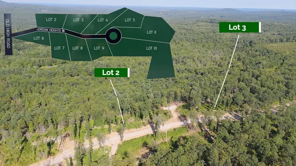 $94,900 | Lot #3 Jordan Heights Road, Cornish, ME 04020