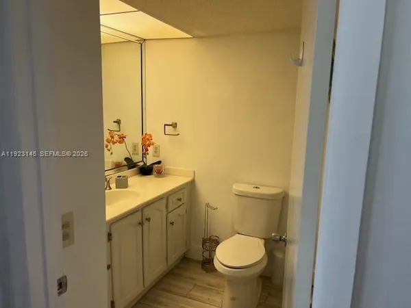 a bathroom with a sink and a toilet