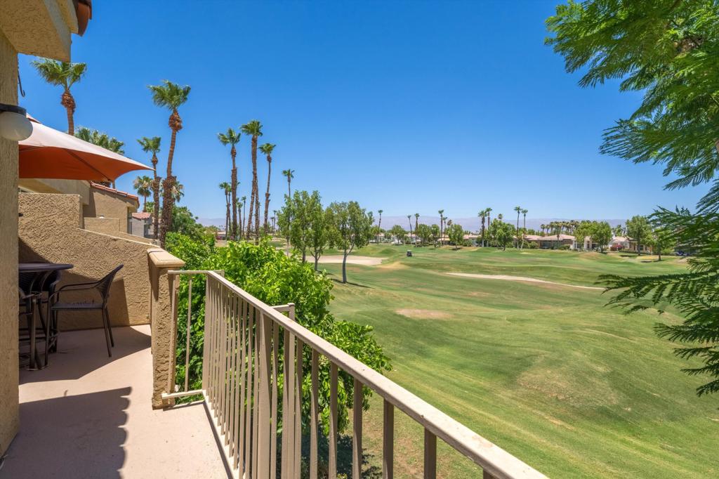 55384 Laurel La Quinta, CA 92253 - Photo 30 of 32 a view of a balcony with lake view