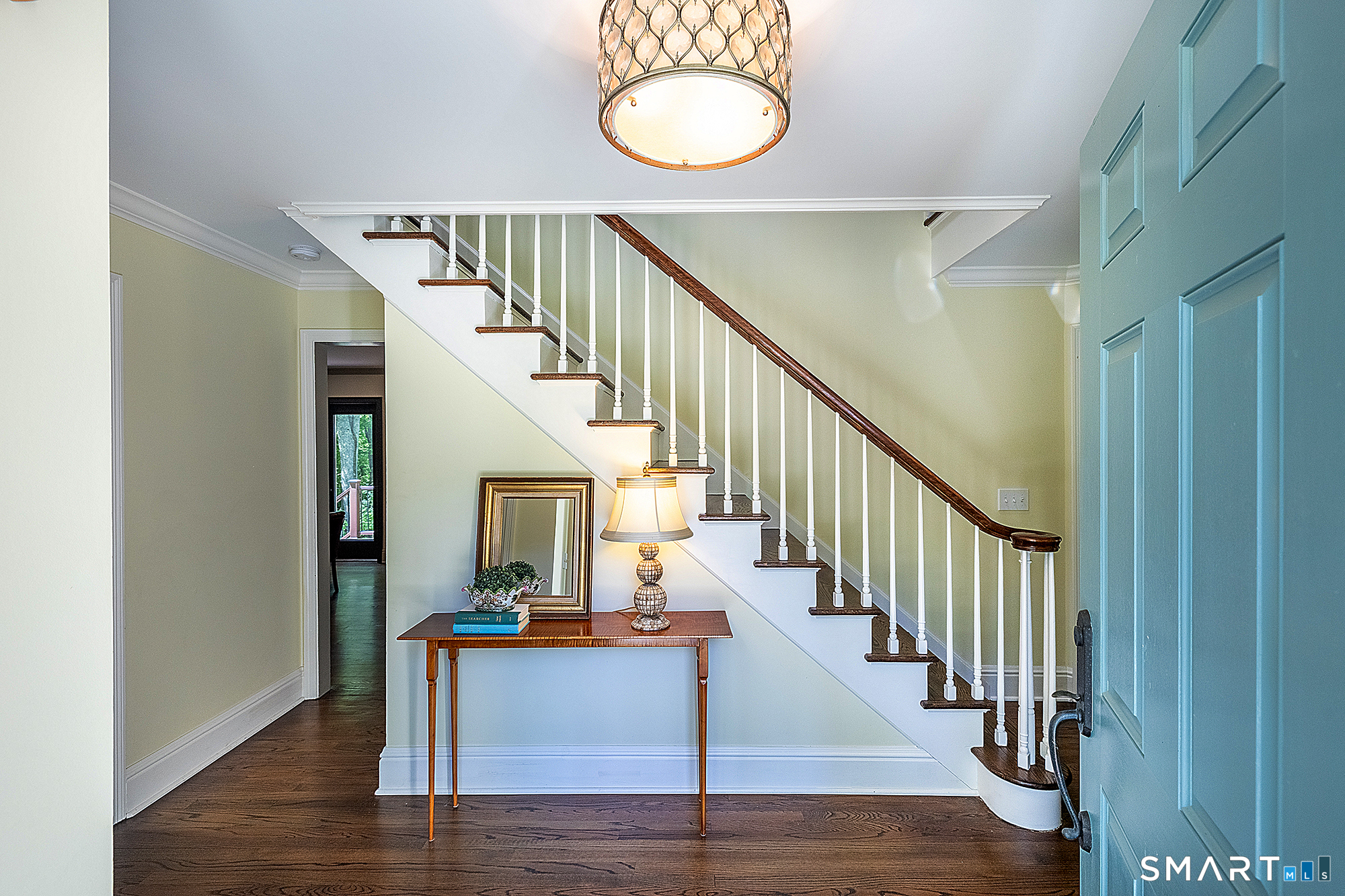 33 Hunter Lane Ridgefield, CT 06877 - Photo 4 of 39 a view of entryway and hall with wooden floor