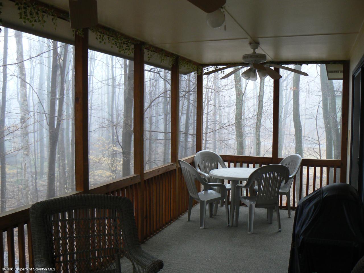 3198 Northgate Road Lake Ariel, PA 18436 - Photo 16 of 17 a view of a two chairs in the balcony