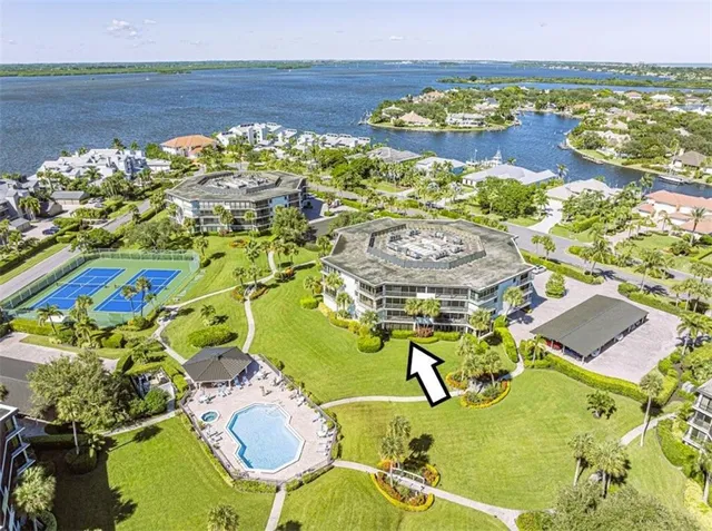 a view of a park with welcome board