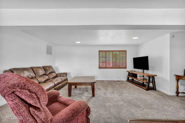 a bedroom with a bed and a walk in closet