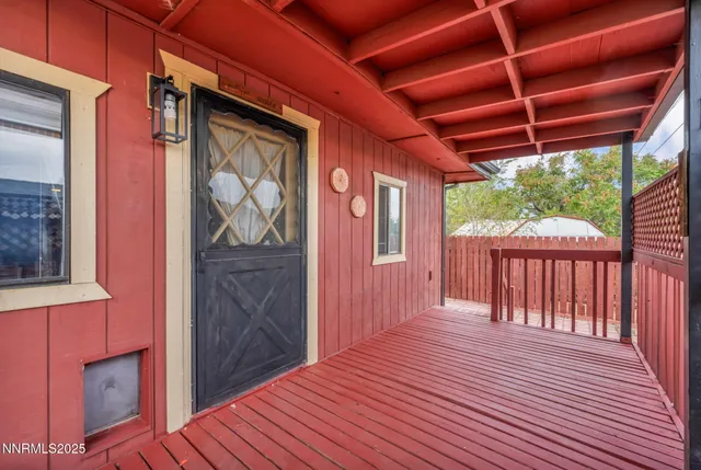 a view of a backyard of the house