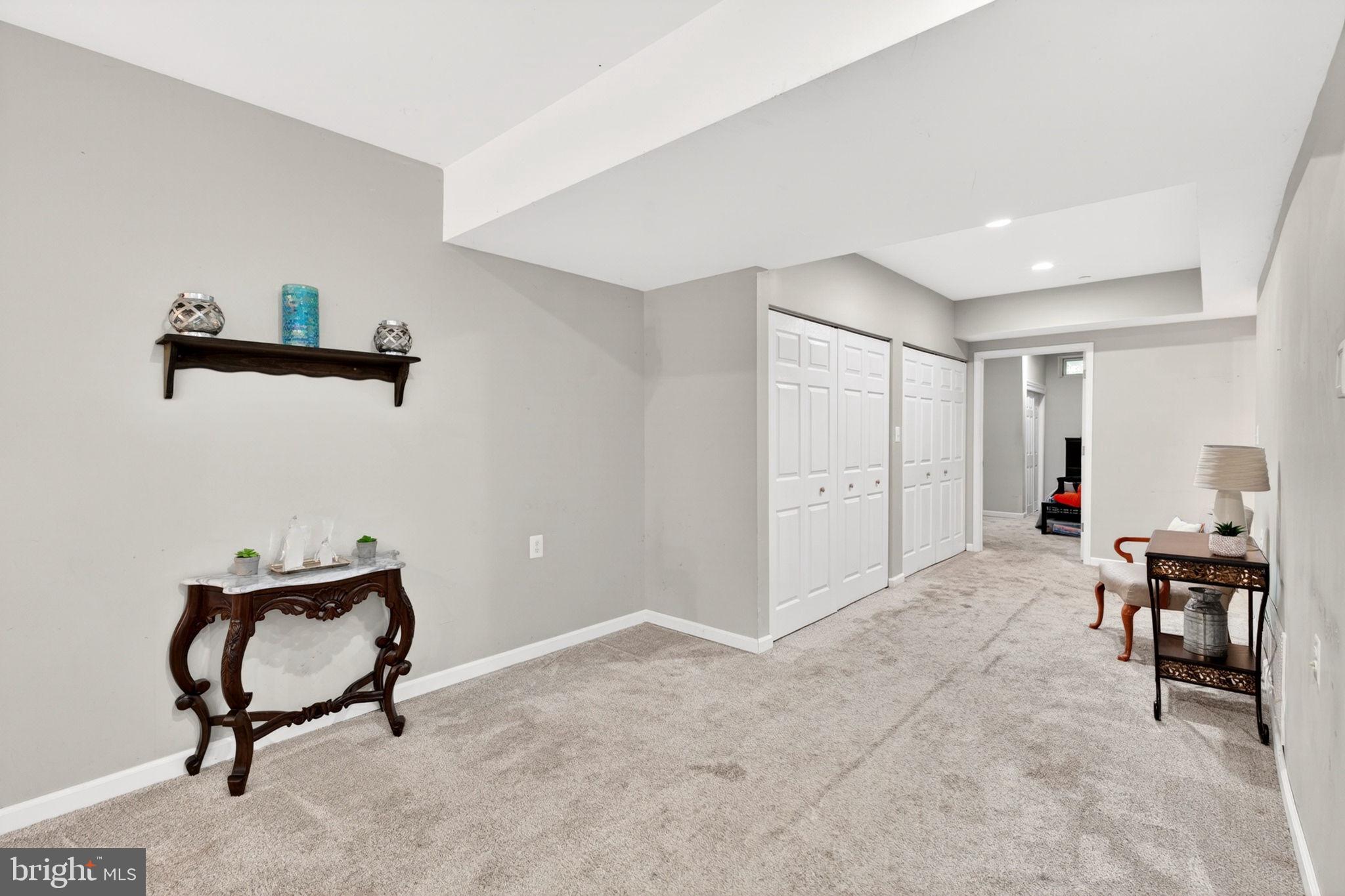 846 Stansbury Road Pylesville, MD 21132 - Photo 57 of 96 Lower level hall with extra closet space