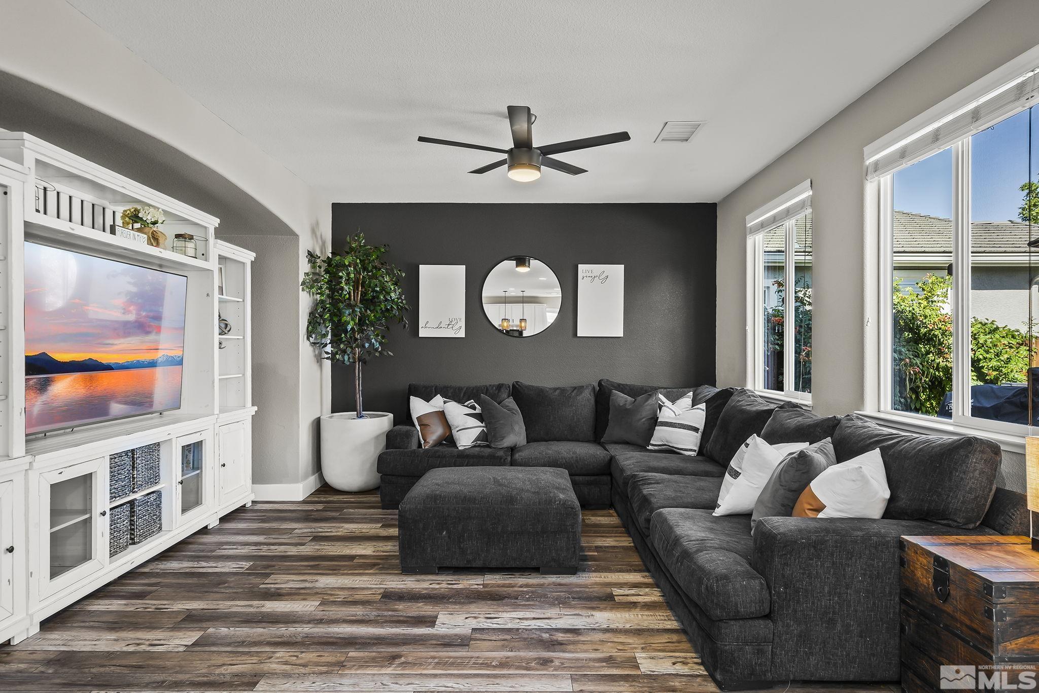 375 Sondrio Way Reno, NV 89521 - Photo 12 of 36 a living room with furniture and a large window