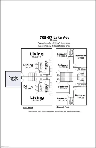 $350,000 | 705-707 Lake Avenue, Metairie, LA 70005