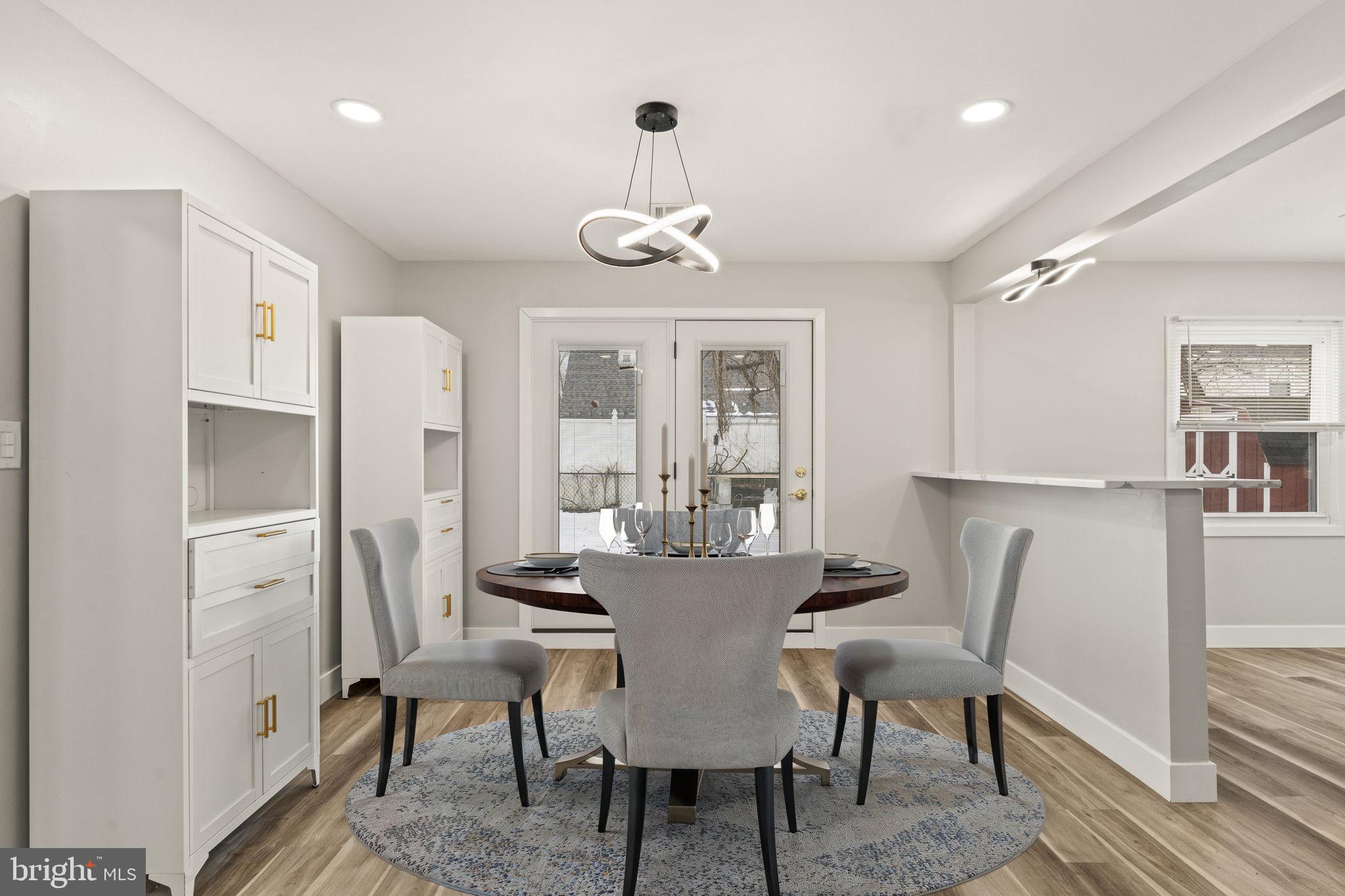 24 Pilgrim Lane Willingboro, NJ 08046 - Photo 16 of 40 a view of a dining room with furniture window and wooden floor