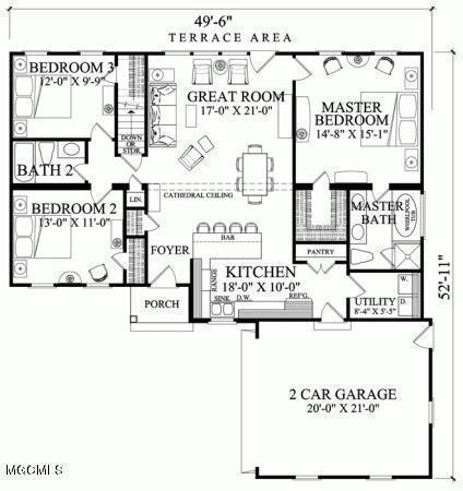 138 Hunters Trace Picayune, MS 39466 - Photo 13 of 13 plans for ohc