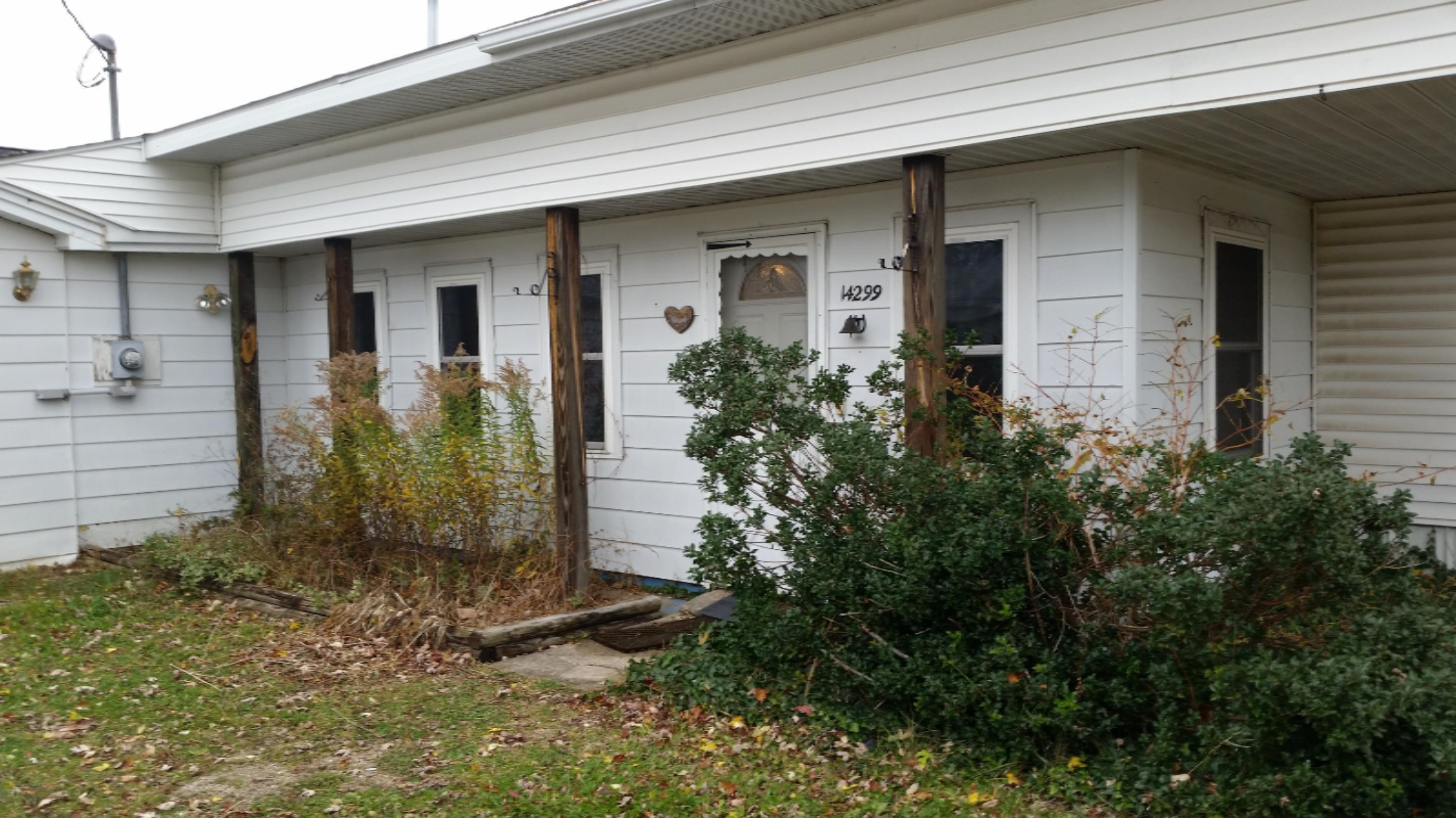 Front of the house