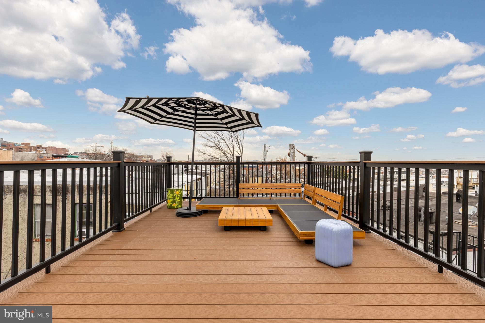 2208 East Baltimore Street Baltimore, MD 21231 - Photo 39 of 46 a view of roof deck with a barbeque