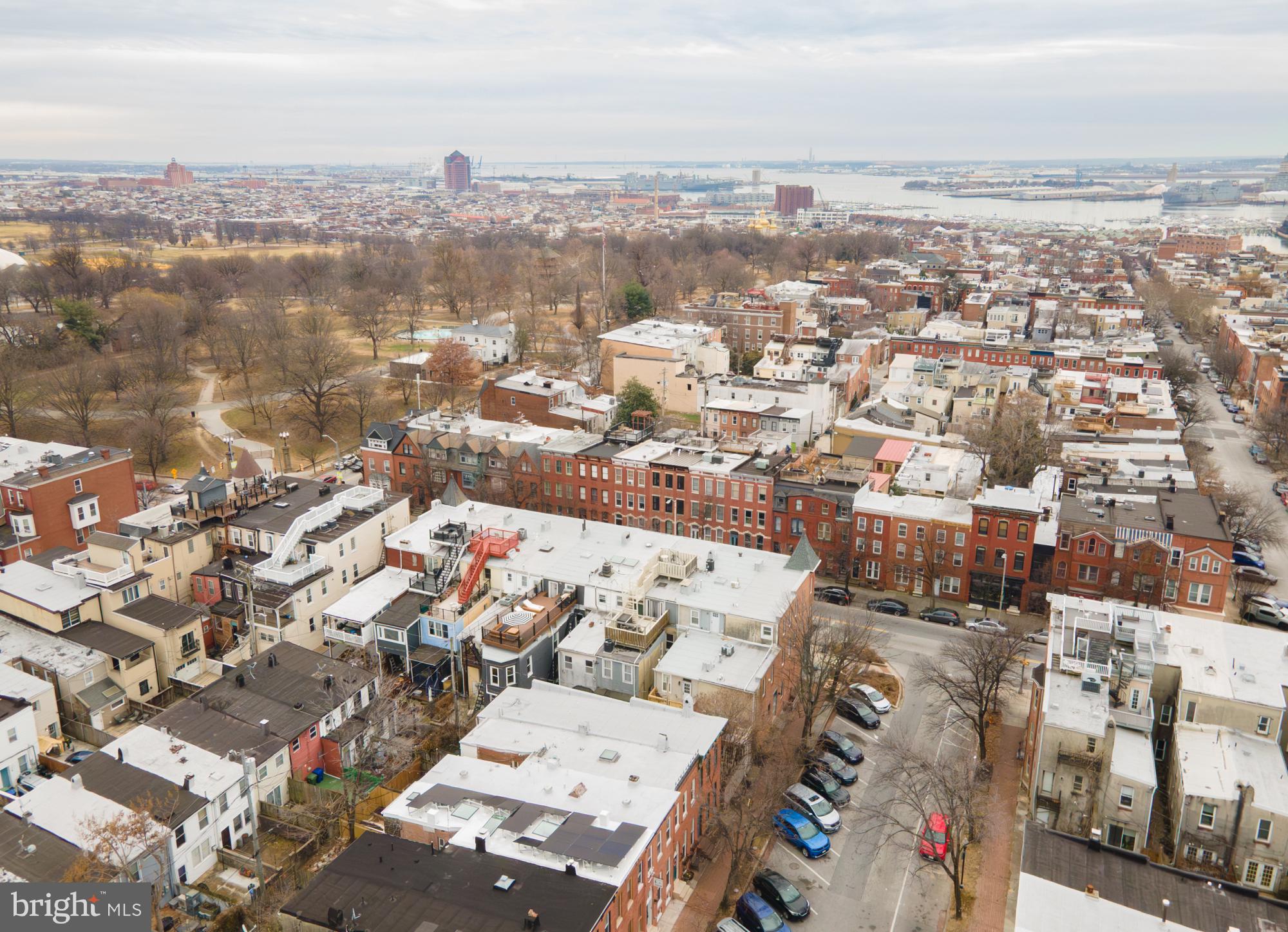 2208 East Baltimore Street Baltimore, MD 21231 - Photo 45 of 46 an aerial view of a city