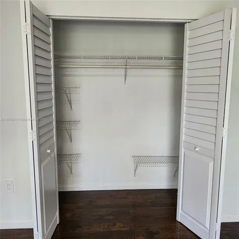 a view of closet