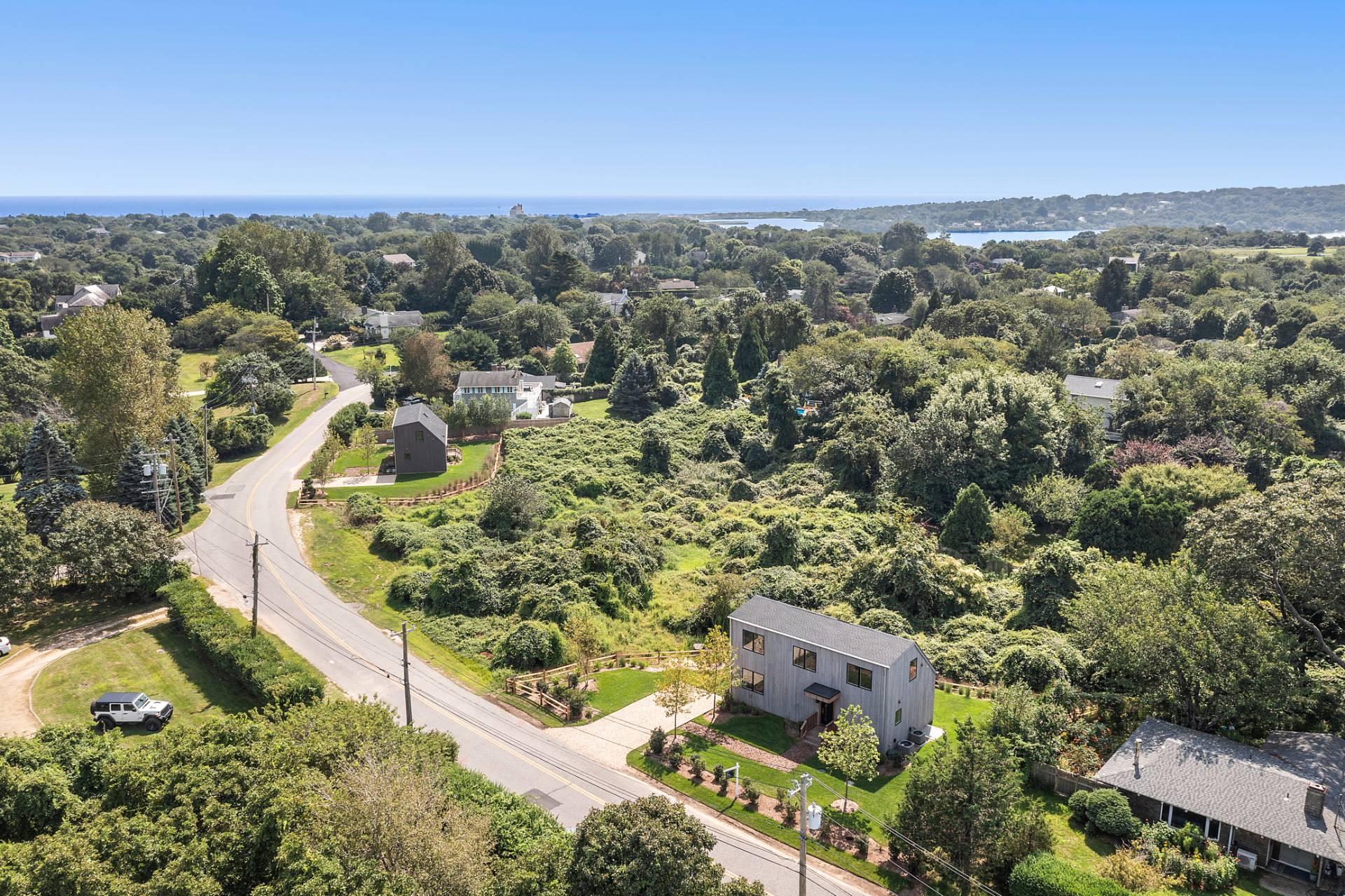 55 Fairview Avenue Montauk, NY 11954 - Photo 21 of 22 an aerial view of residential houses with outdoor space