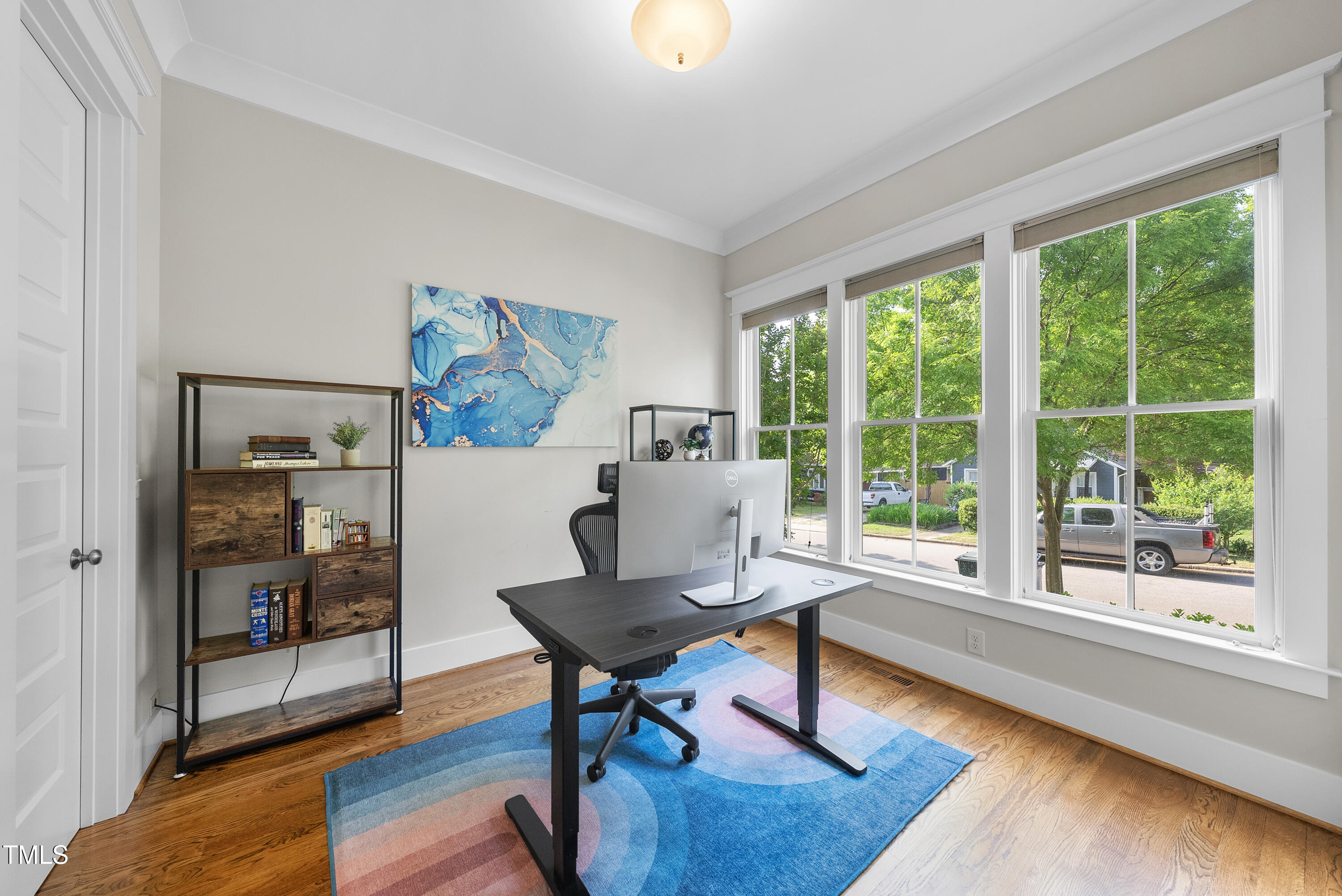 707 Sasser Street Raleigh, NC 27604 - Photo 14 of 38 First Floor Bedroom/Flex Space