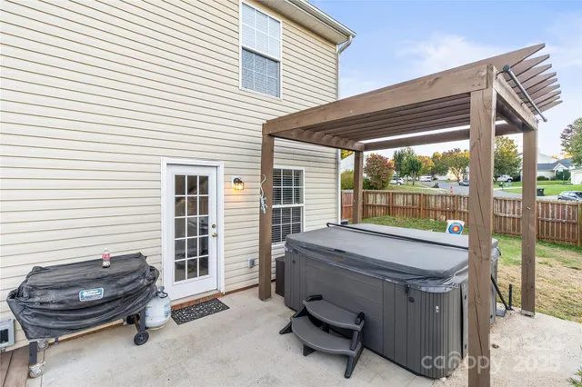 a room with furniture and windows