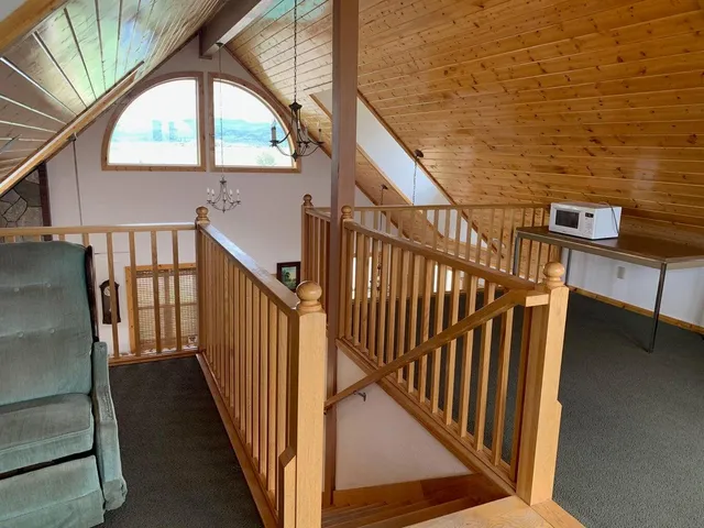 a front view of house with yard and porch