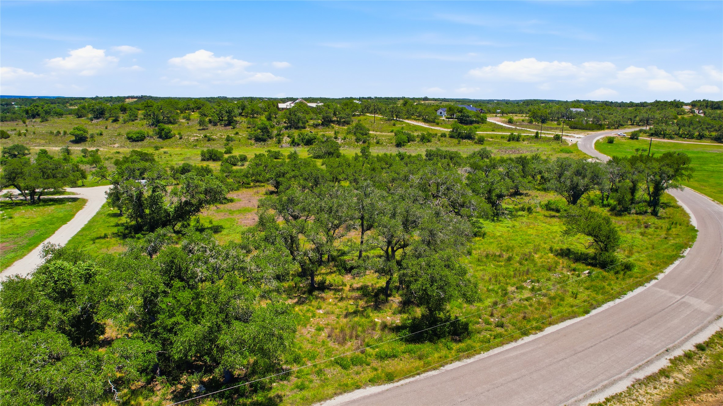 623 Whiskey Trail Blanco, TX 78606 - Photo 6 of 23 Many areas to build on the 6-acre lot with ample oaks providing privacy and coverage