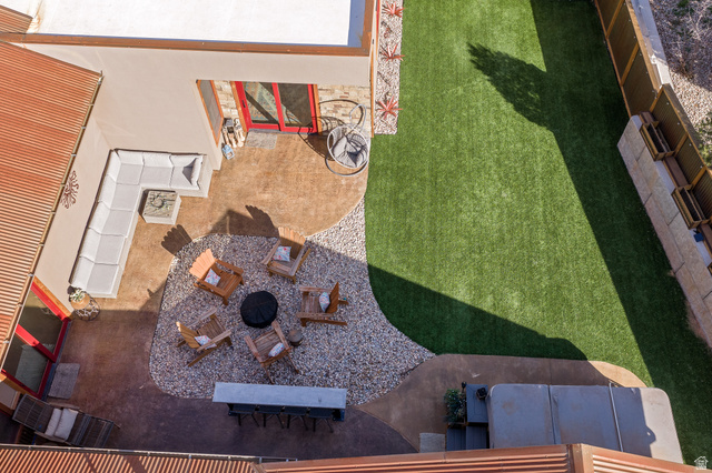 4173 Shadowfax Run, Unit 5 Moab, UT 84532 - Photo 5 of 41 Aerial of back patio