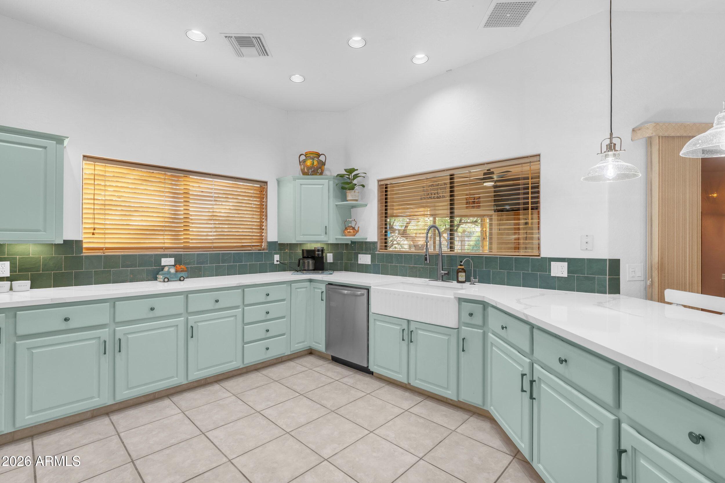 4284 North Colt Road Apache Junction, AZ 85119 - Photo 37 of 92 a kitchen with sink and window