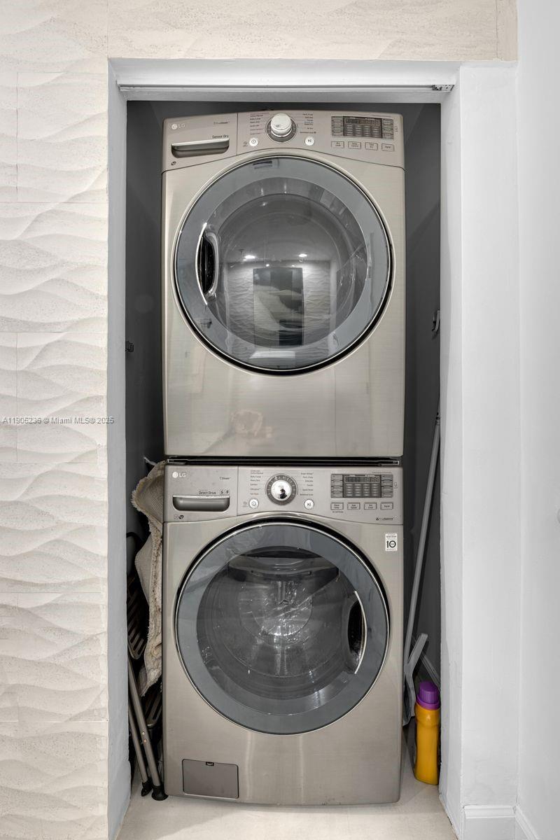 2001 Meridian Avenue, Unit 327 Miami Beach, FL 33139 - Photo 9 of 15 a close up view of washer and dryer