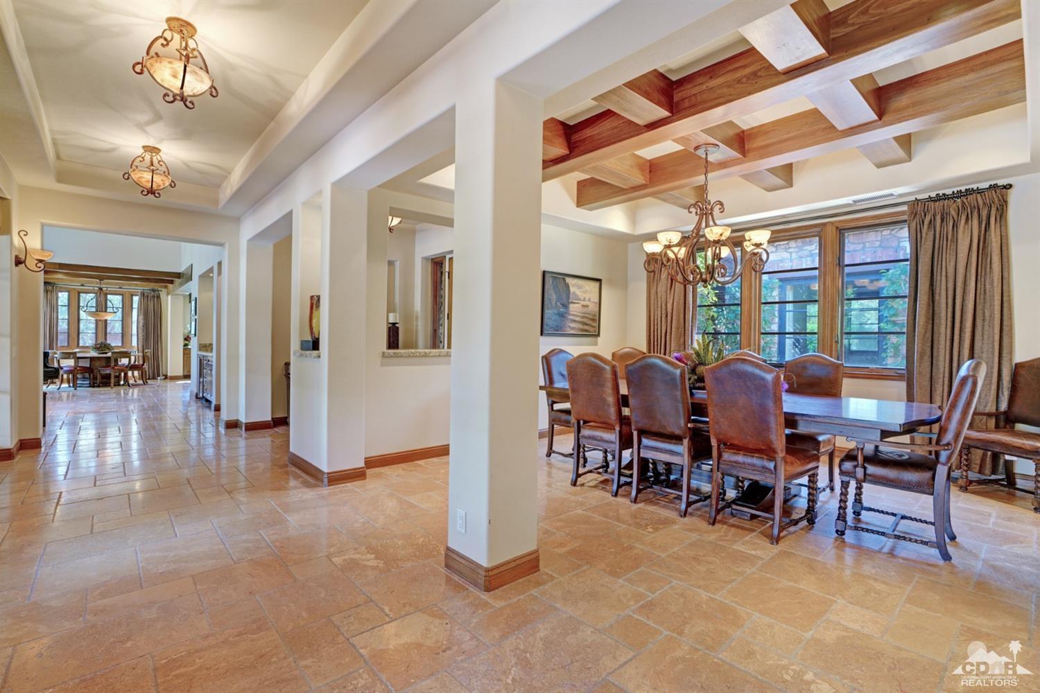 41 Cassis Circle Rancho Mirage, CA 92270 - Photo 20 of 68 a view of a dining room with furniture