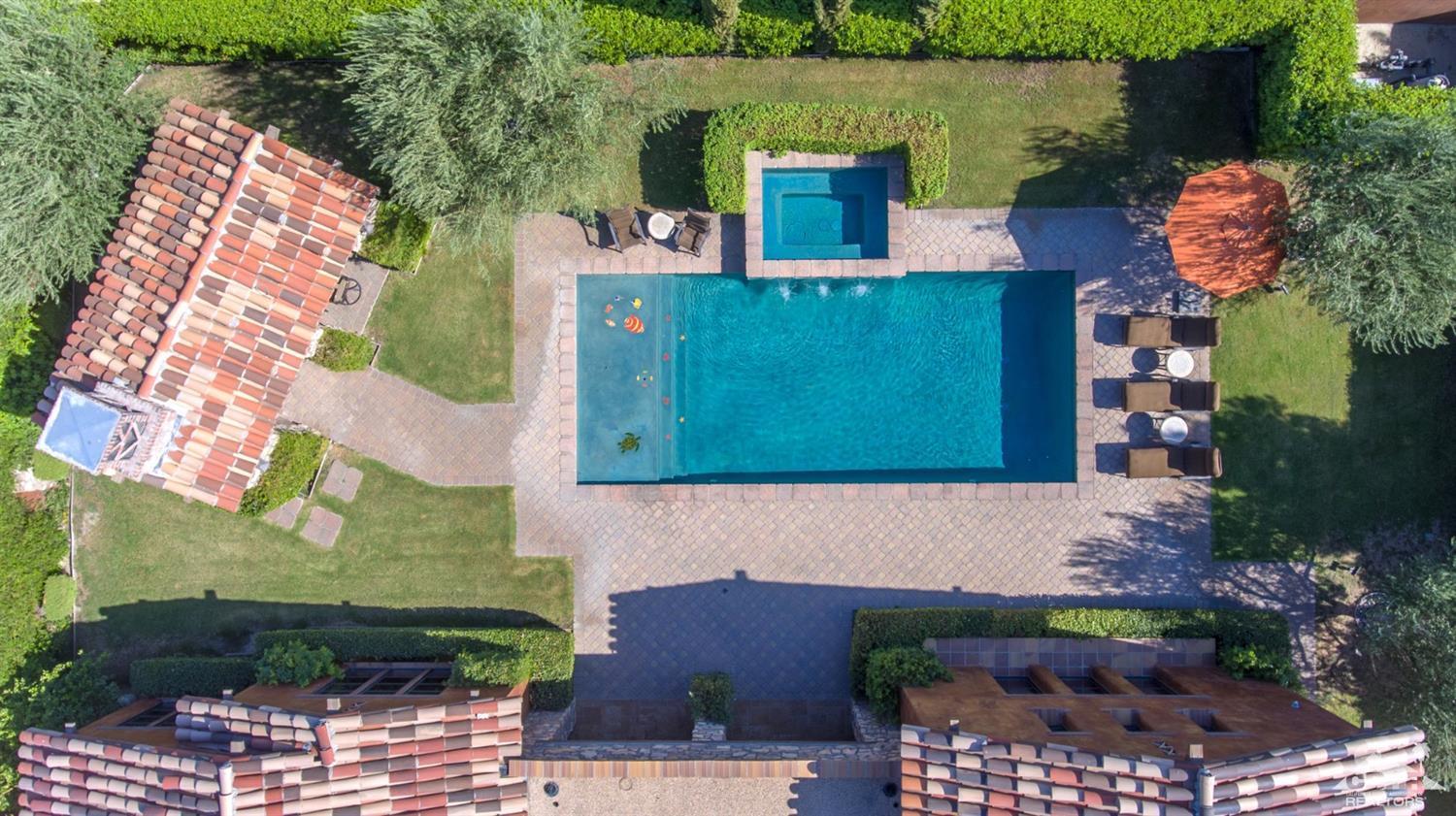 41 Cassis Circle Rancho Mirage, CA 92270 - Photo 61 of 68 an aerial view of a house