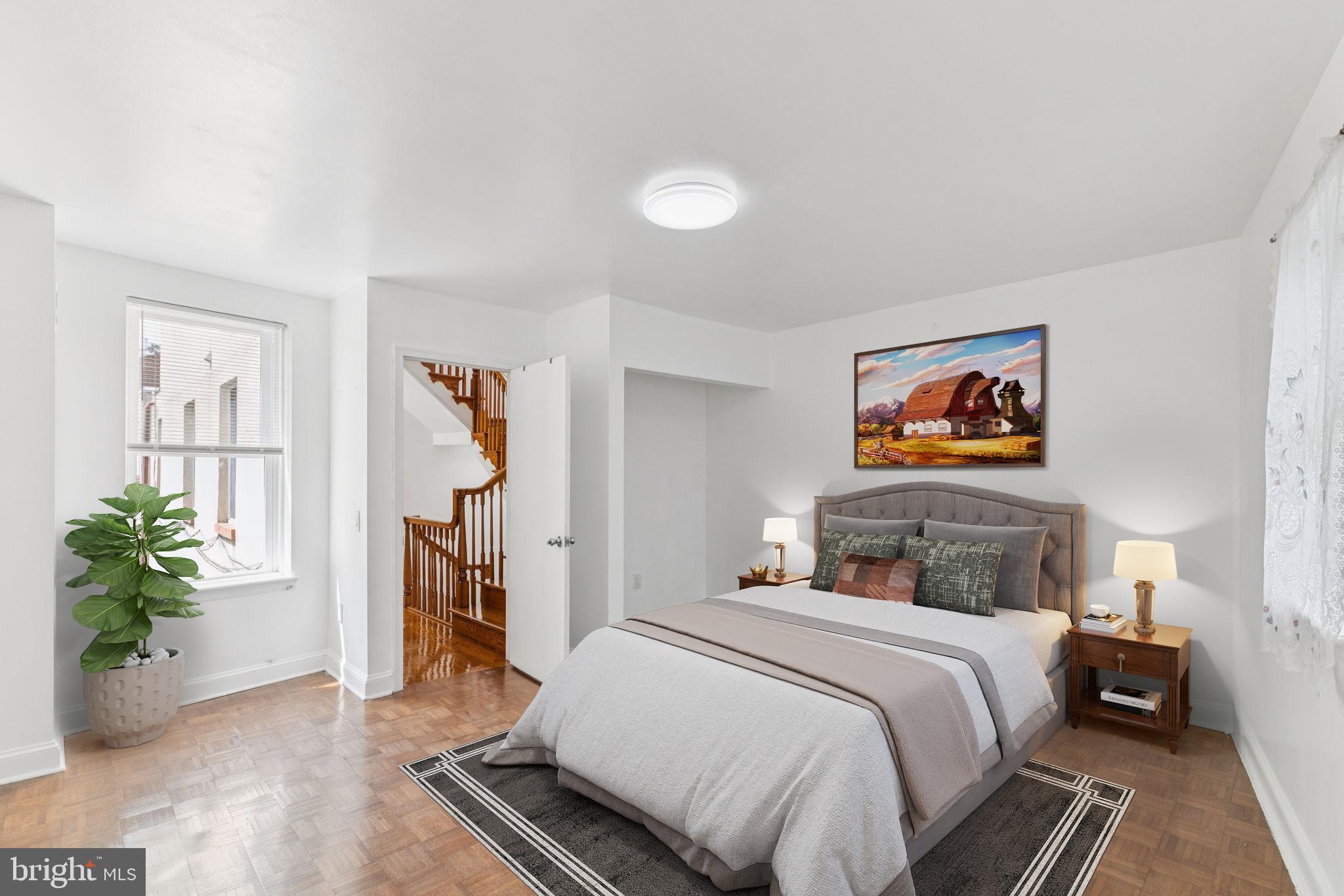 1006 South Front Street Philadelphia, PA 19147 - Photo 15 of 36 Bedroom (digitally staged)