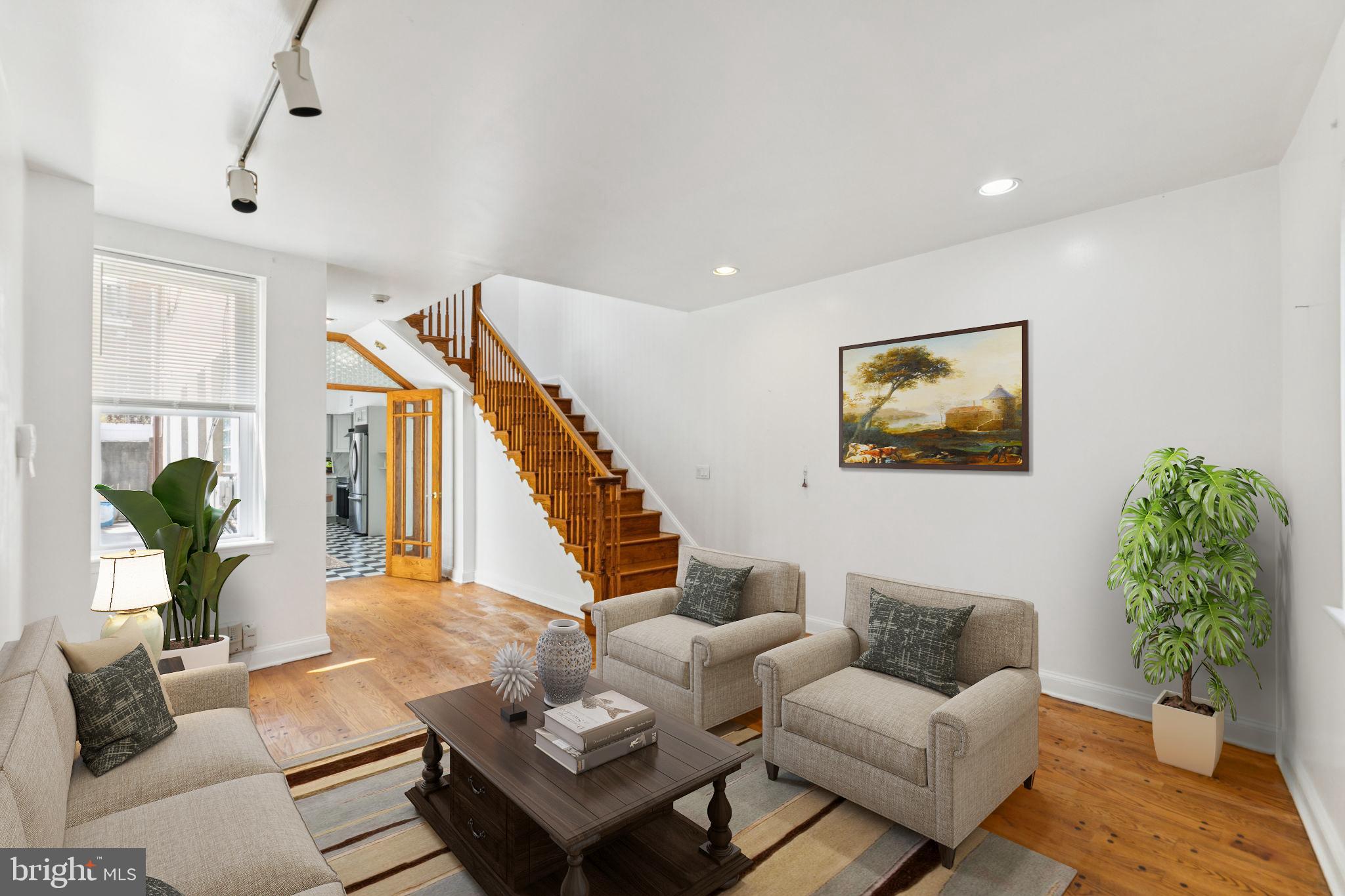 1006 South Front Street Philadelphia, PA 19147 - Photo 2 of 36 Living Room (digitally staged)
