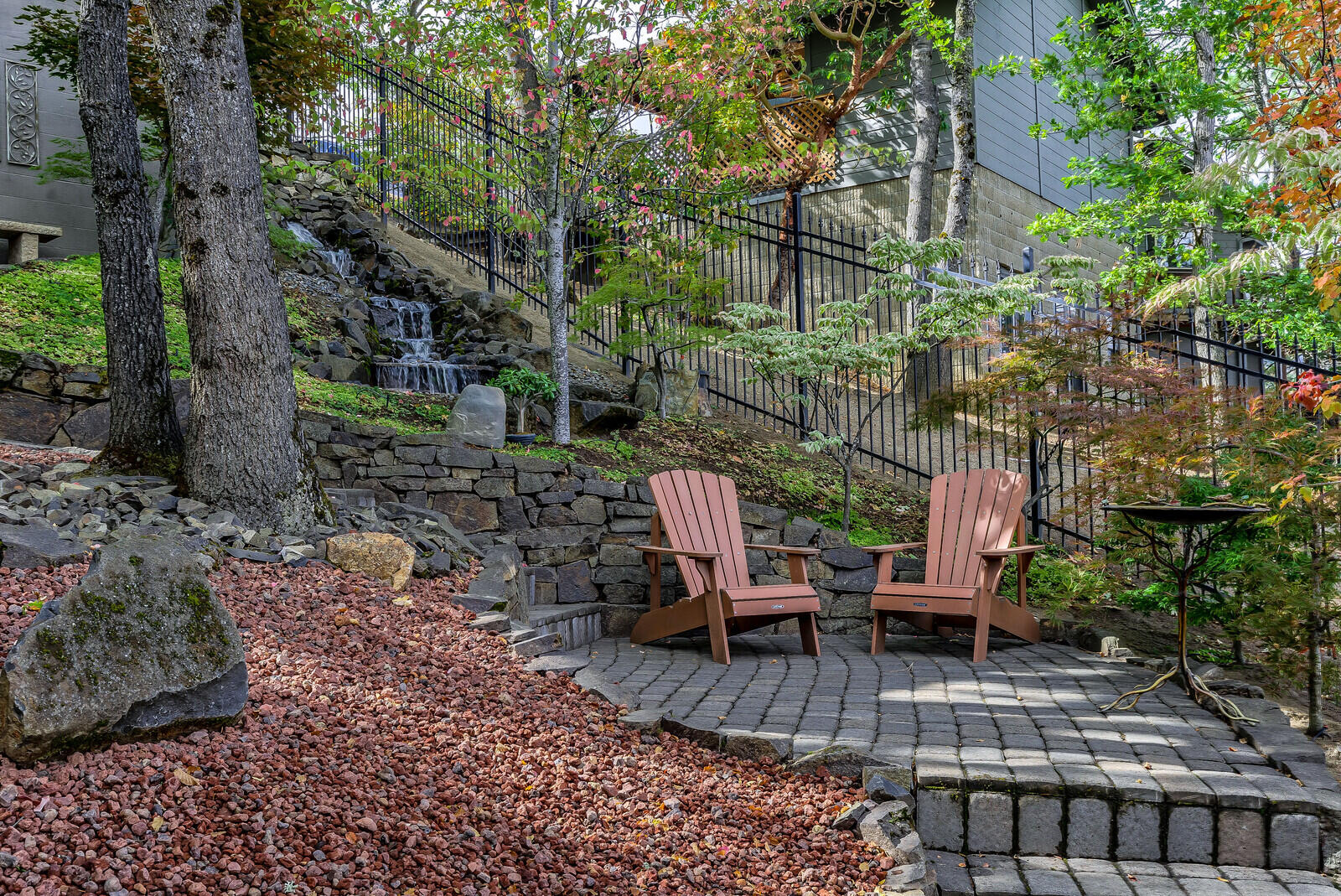 100 Ridge Road Ashland, OR 97520 - Photo 9 of 53 Soothing Waterfall