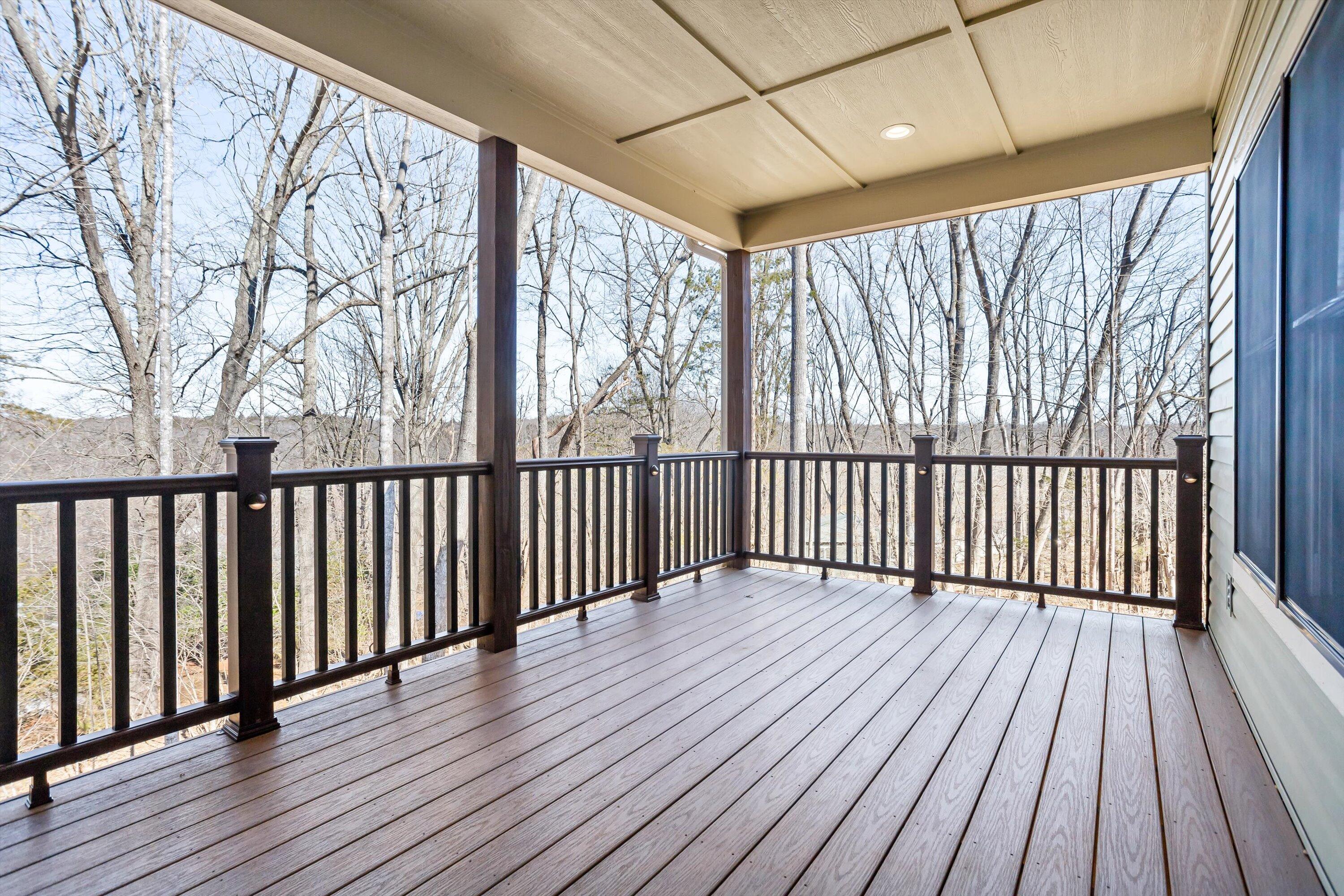 129 Walnut Trace Drive Hardy, VA 24101 - Photo 19 of 42 a view of backyard with a large window with wooden floor