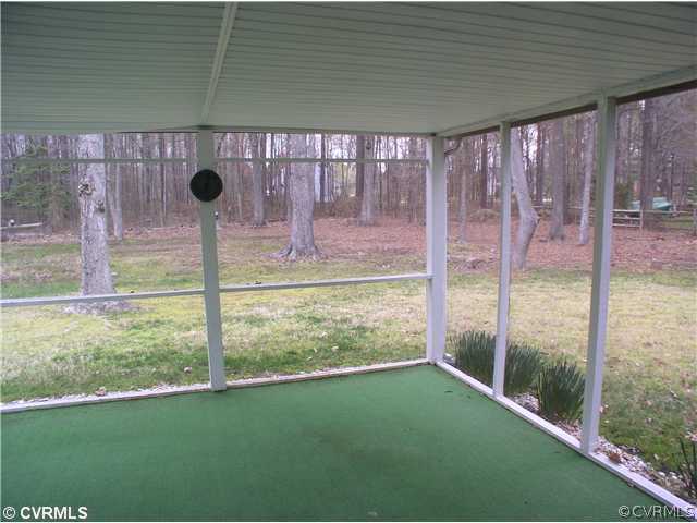 10930 Pegwell Drive Midlothian, VA 23113 - Photo 12 of 12 a view of a porch and a back yard