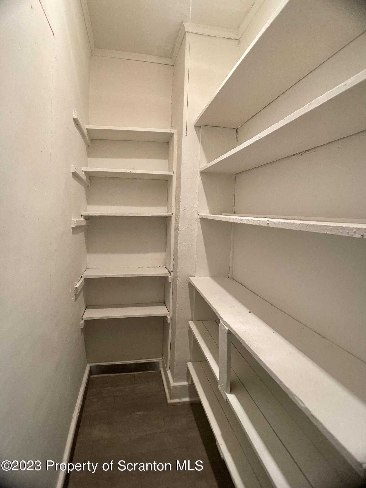 619 Green Ridge Street Scranton, PA 18509 - Photo 7 of 31 a view of walk in closet with empty racks