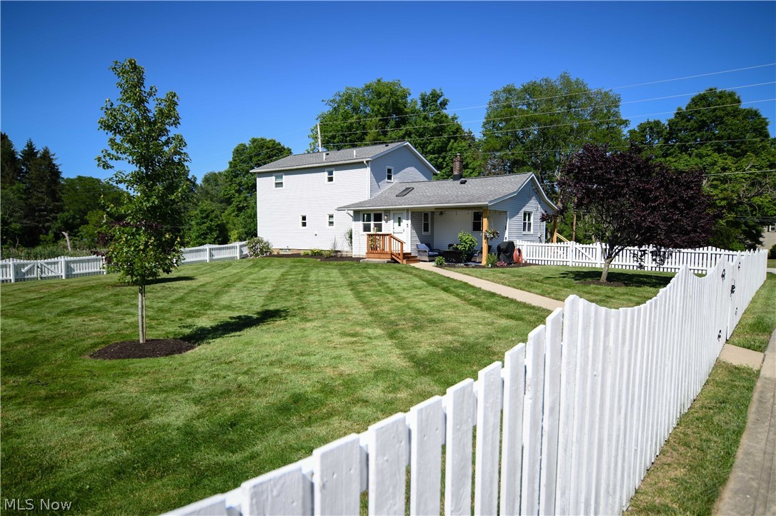 4540 Ridge Road Medina, OH 44256 - Photo 32 of 49 Back yard enclosed with 4' picket fence.