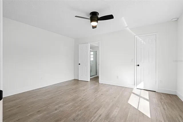 wooden floor in an empty room