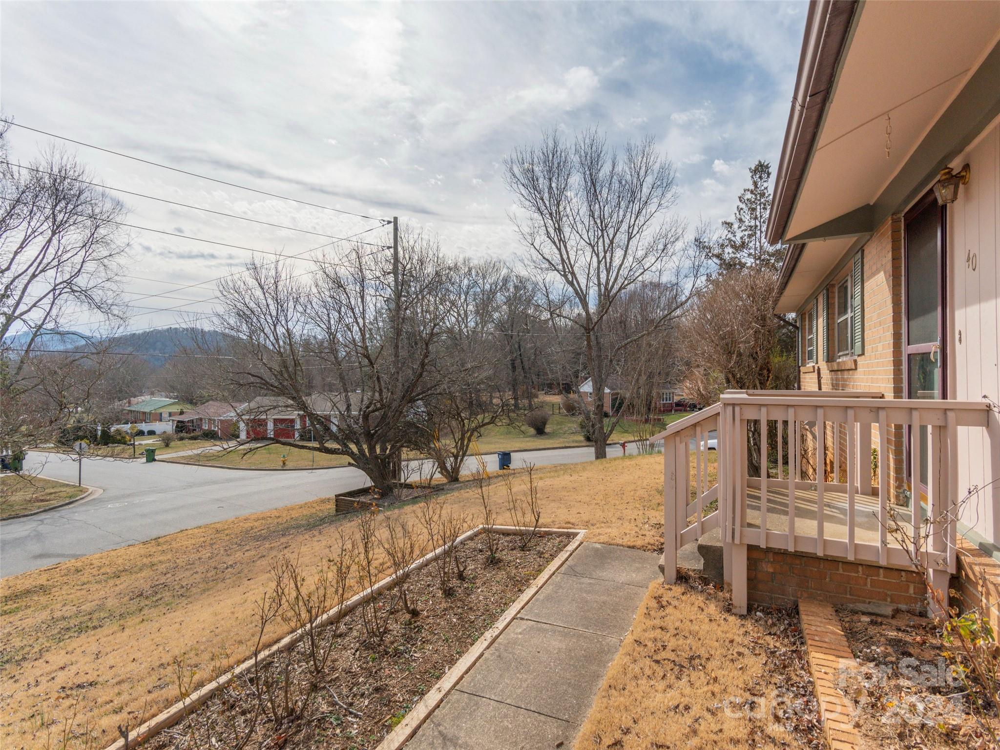 40 Wagon Road Asheville, NC 28805 - Photo 3 of 29 a view of a yard with sitting area