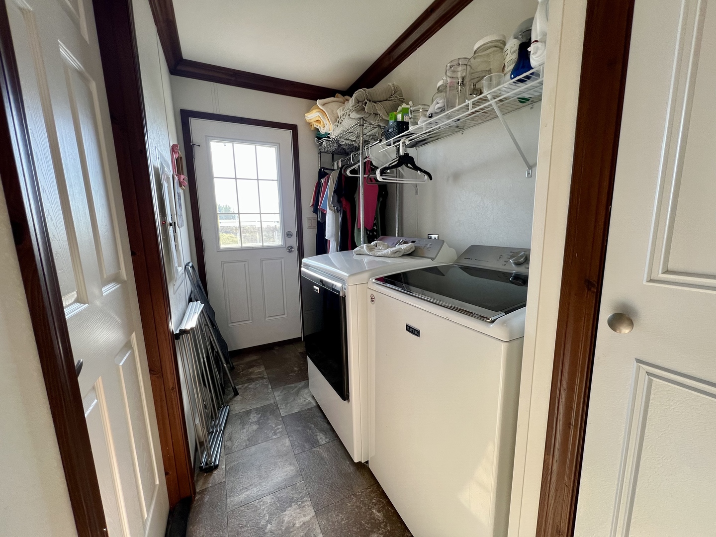 612 Bureau Court Mahomet, IL 61853 - Photo 25 of 27 a utility room with dryer and washer