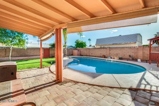 a view of outdoor space and yard