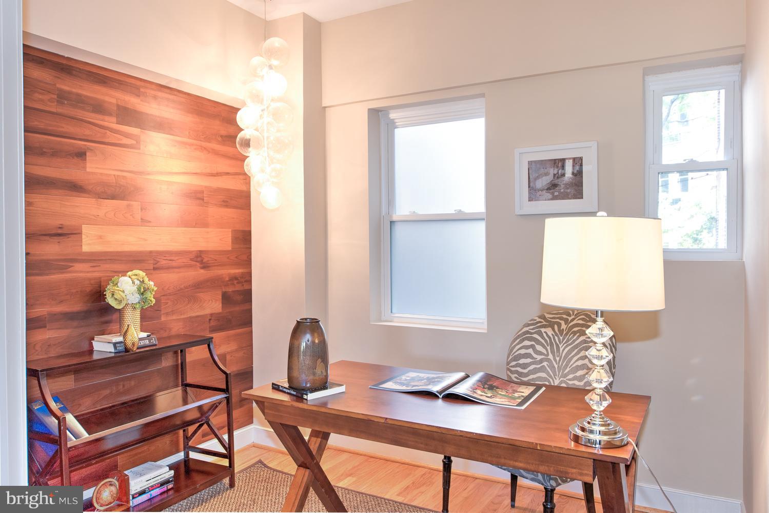 1727 R Street Northwest, Unit 202 Washington, DC 20009 - Photo 16 of 24 a workspace with furniture and window