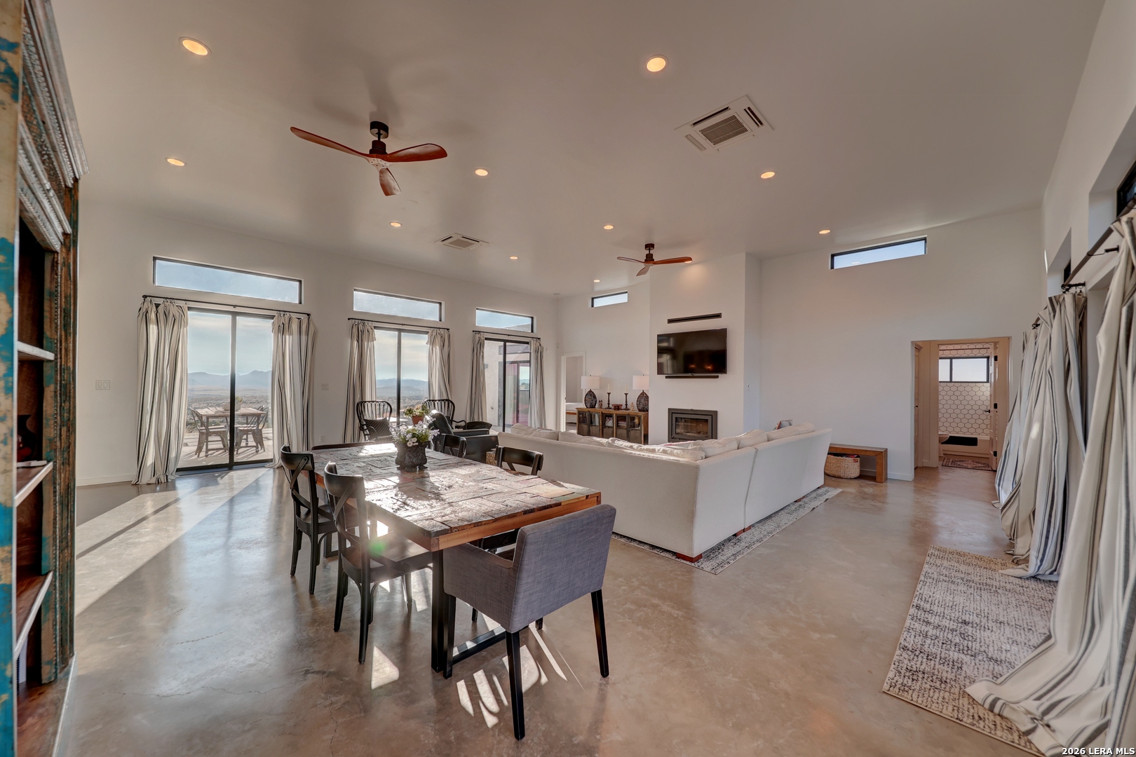 28 Scenic Ridge Road South Alpine, TX 79830 - Photo 26 of 48 a view of a dining room with furniture
