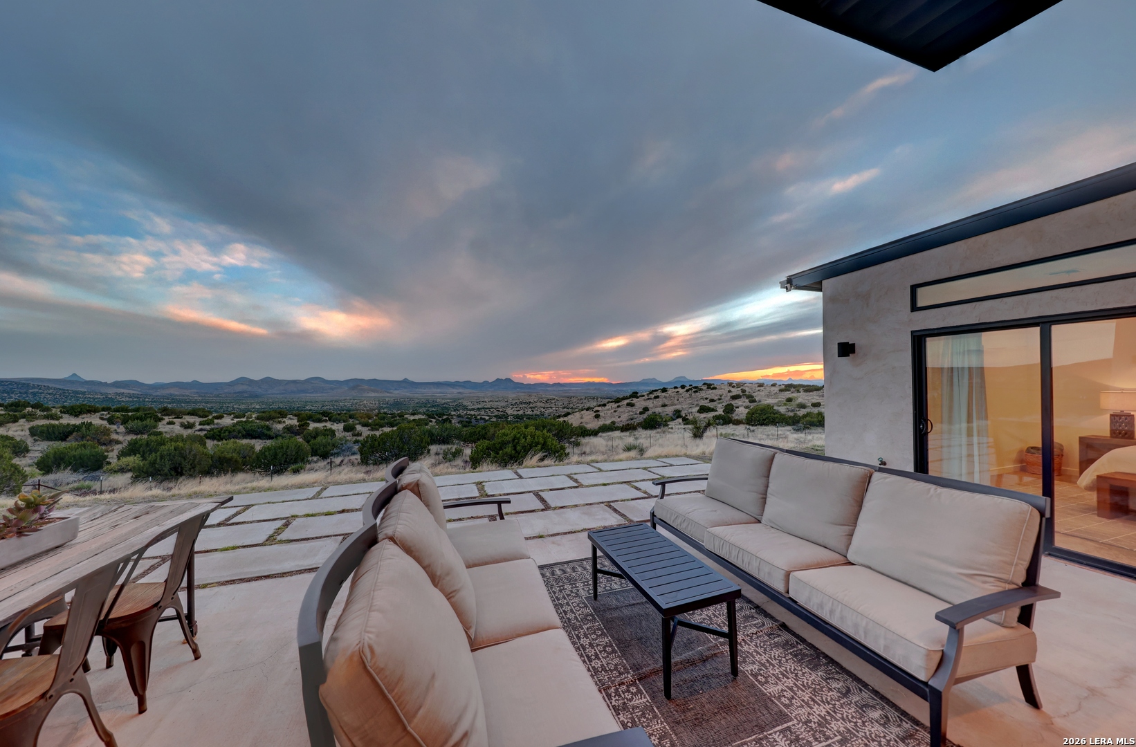 28 Scenic Ridge Road South Alpine, TX 79830 - Photo 43 of 48 a terrace view with seating space