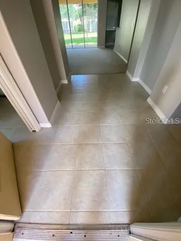 a view of empty room