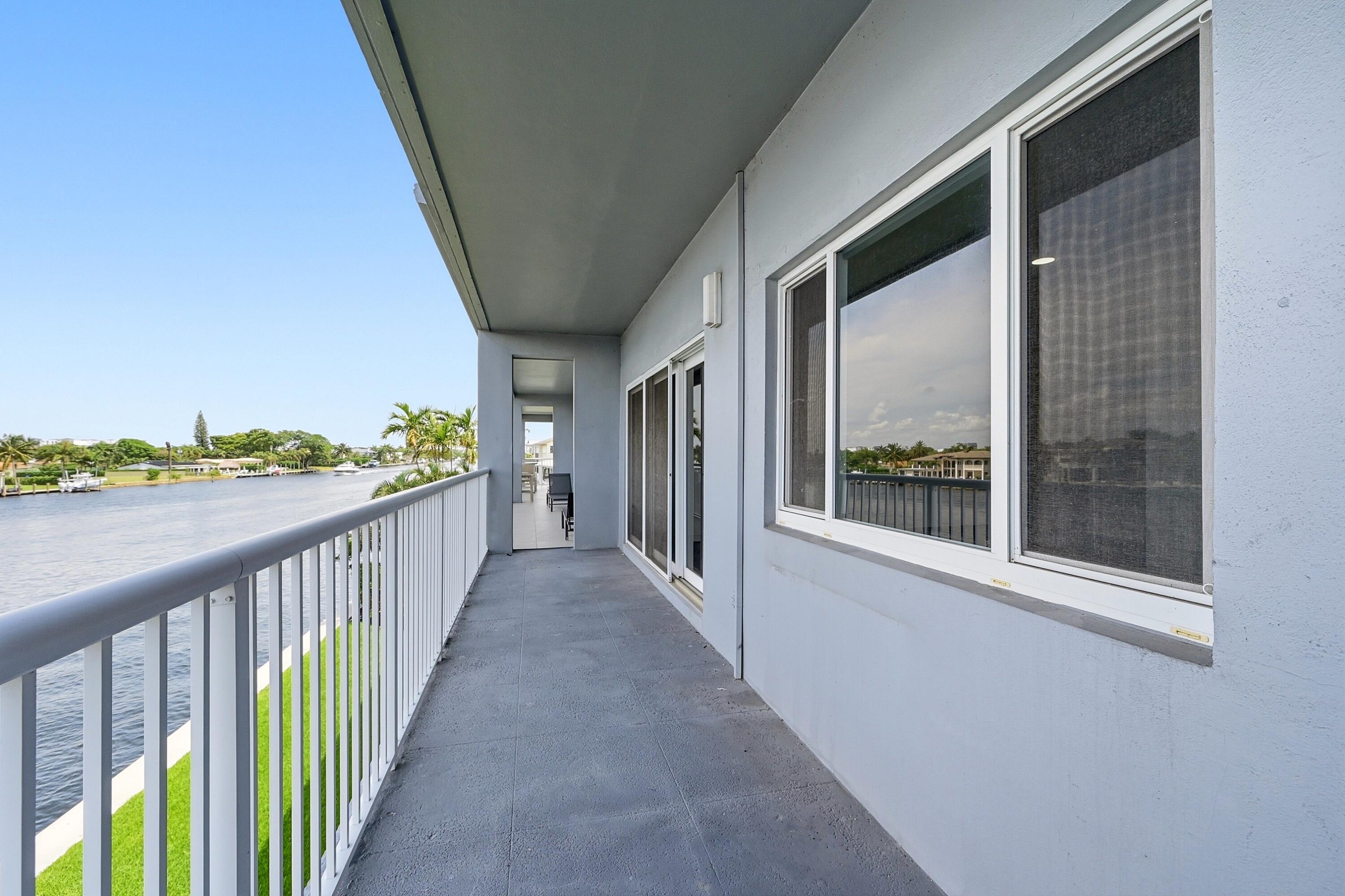 1201 South Riverside Drive, Unit 306 Pompano Beach, FL 33062 - Photo 24 of 53 21_balcony