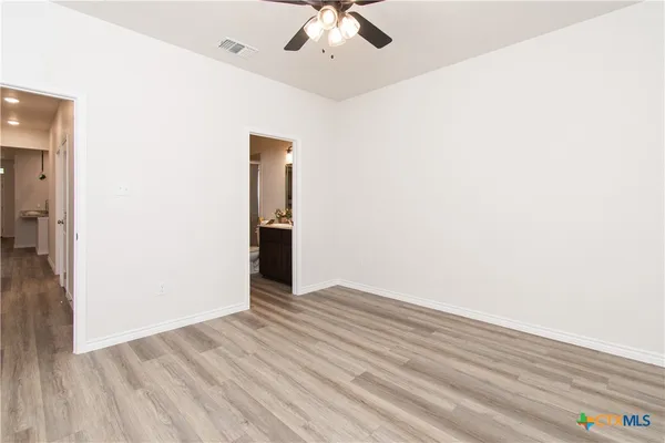 wooden floor in an empty room